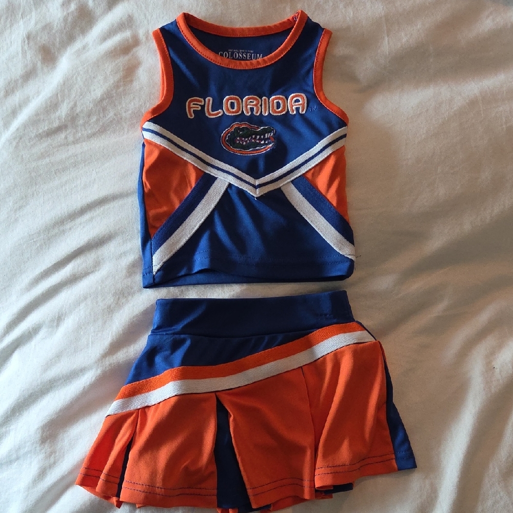 Florida Gators Blue and Orange Cheer Set